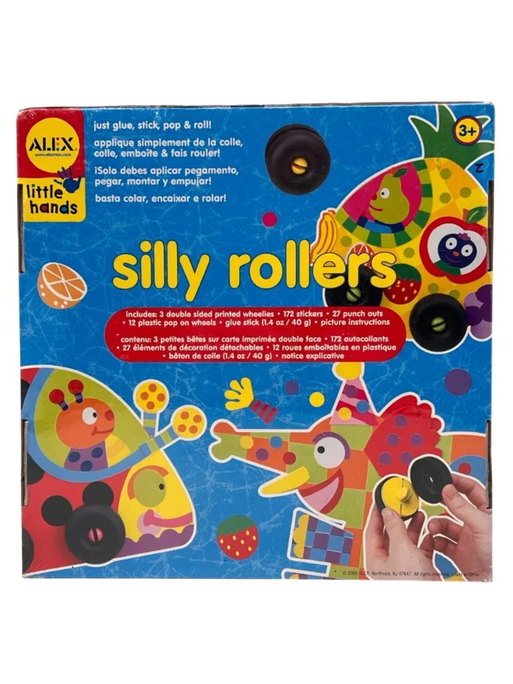 Silly Rollers Kit Alex Toys Little Hands Craft Set Three Critters For Ages 3+